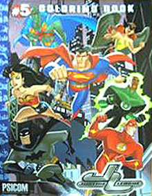 Justice League Coloring Book