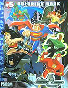 Justice League Coloring Book