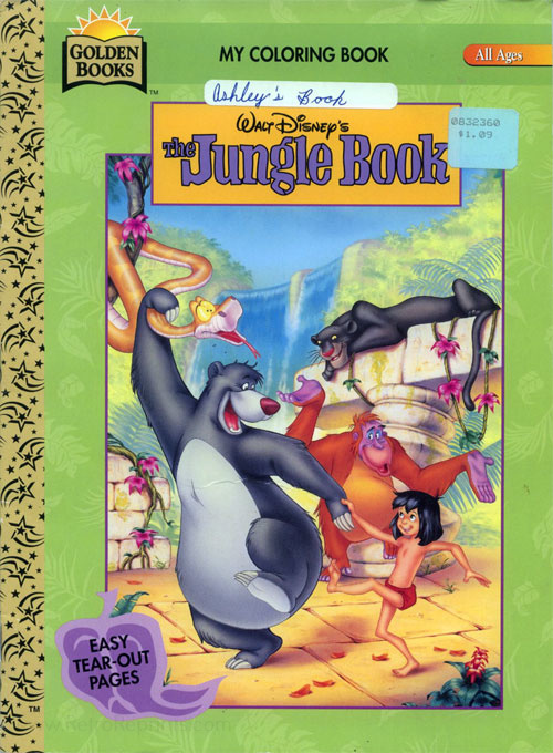 Jungle Book, The Coloring Book