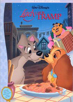 Lady & the Tramp Coloring Book