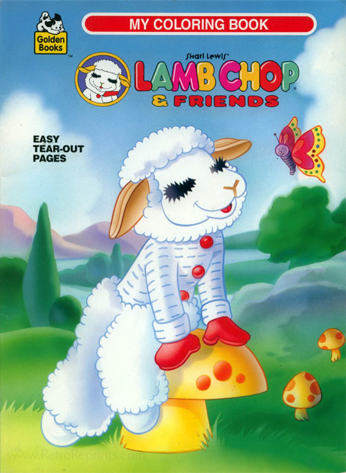 Lambchop & Friends Coloring Book