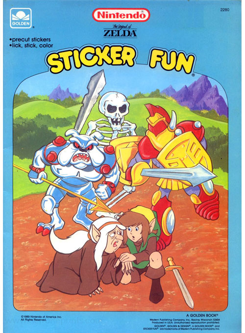 Legend of Zelda, The Sticker Fun