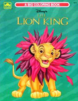 Lion King, The Coloring Book