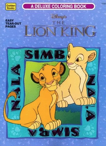 Lion King, The Coloring Book