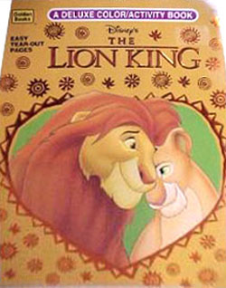 Lion King, The Coloring Book