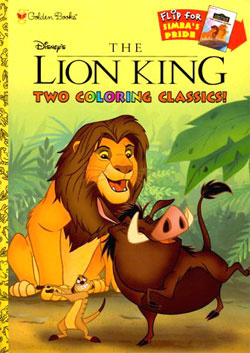 Lion King, The Coloring Book