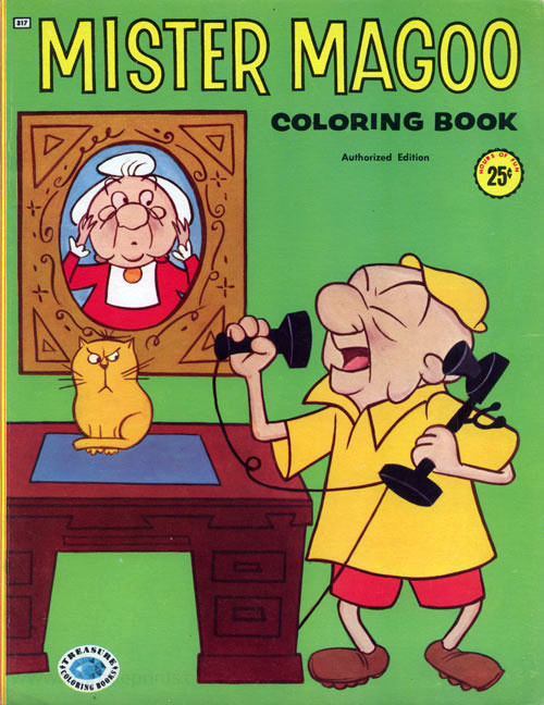 Mr. Magoo Coloring Book