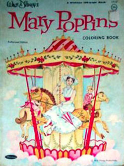 Mary Poppins Coloring Book