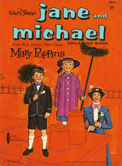 Mary Poppins Jane and Michael