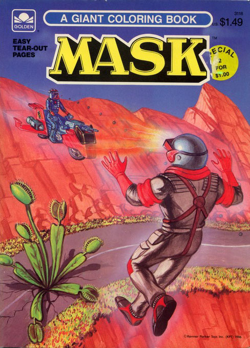 MASK Coloring Book