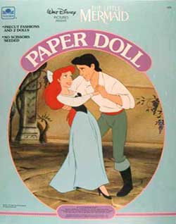 Little Mermaid, Disney's Paper Doll