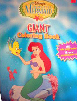 Little Mermaid, Disney's Coloring Book