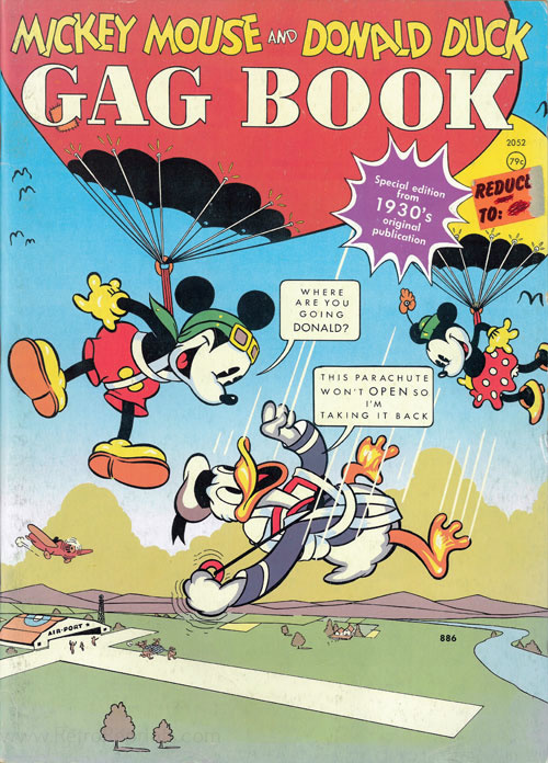 Mickey Mouse and Friends Gag Book