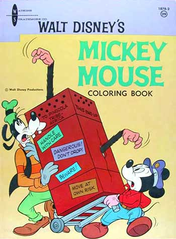 Mickey Mouse and Friends Coloring Book