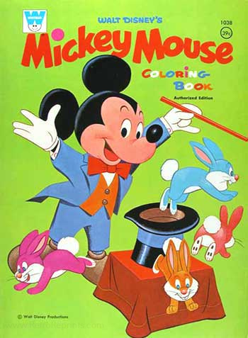 Mickey Mouse and Friends Coloring Book