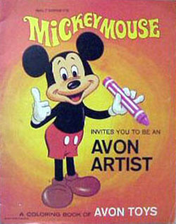 Mickey Mouse and Friends Avon Artist