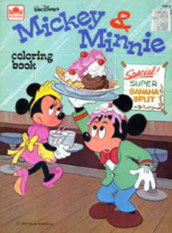 Mickey Mouse and Friends Coloring Book