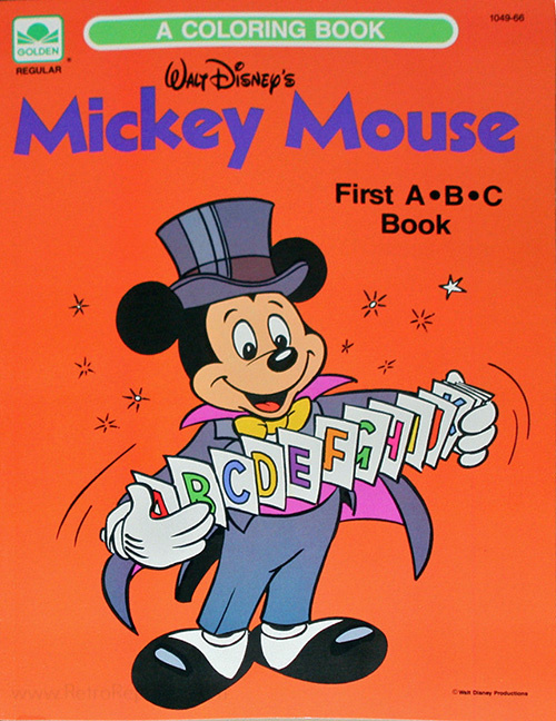 Mickey Mouse and Friends First ABC Book