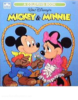 Mickey Mouse and Friends Coloring Book