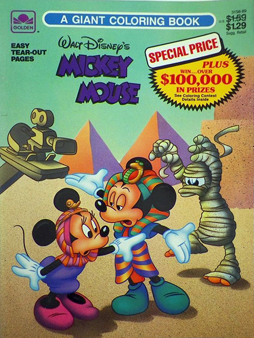 Mickey Mouse and Friends Coloring Book