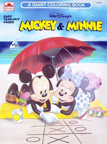 Mickey Mouse and Friends Coloring Book