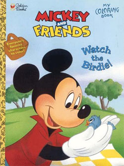 Mickey Mouse and Friends Watch the Birdie