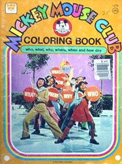 Mickey Mouse Club Coloring Book