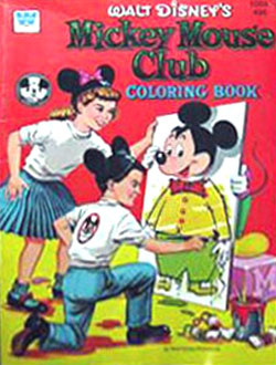 Mickey Mouse Club Coloring Book