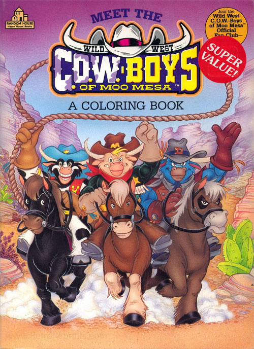 Wild West C.O.W.Boys of Moo Mesa Meet the Cowboys