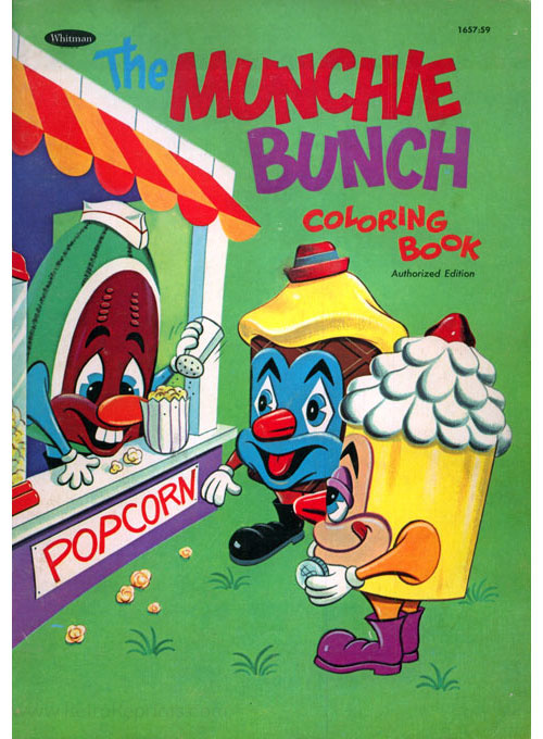 Munchie Bunch Coloring Book