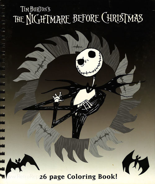 Nightmare Before Christmas, The Coloring Book