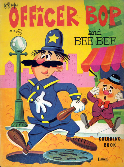 Officer Bop Coloring Book