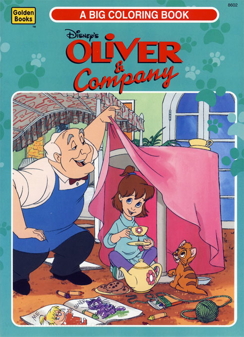 Oliver & Company Coloring Book