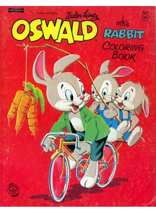 Oswald the Lucky Rabbit (Lantz) Coloring Book