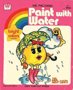 Pac-Man Paint with Water