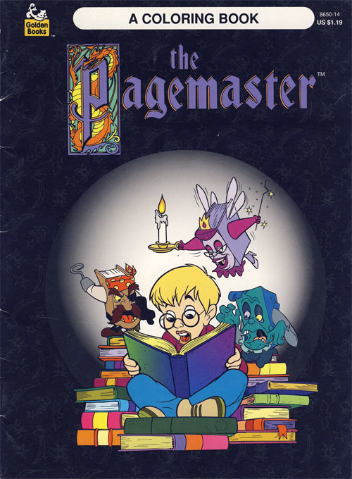 Pagemaster, The Coloring Book