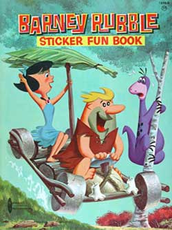 Flintstones, The Barney Rubble Sticker Book