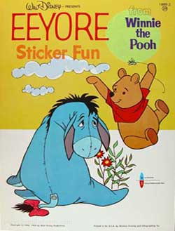 Winnie the Pooh Eeyore Sticker Fun