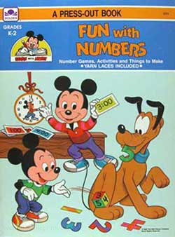 Mickey Mouse and Friends Fun with Numbers