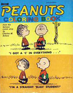 Peanuts Coloring Book