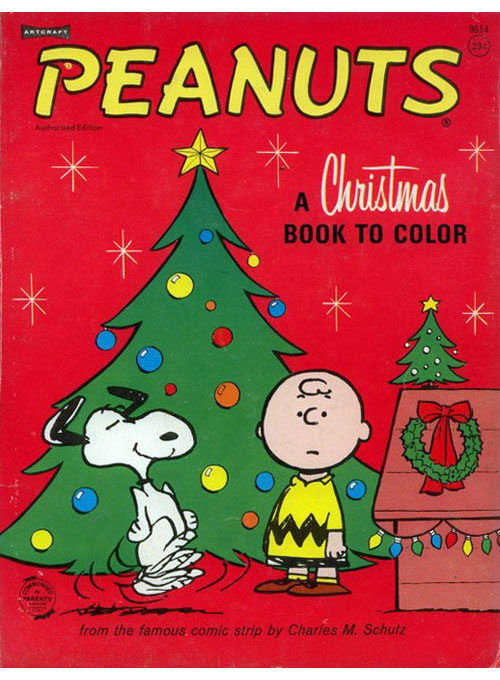 Peanuts Christmas Coloring Book