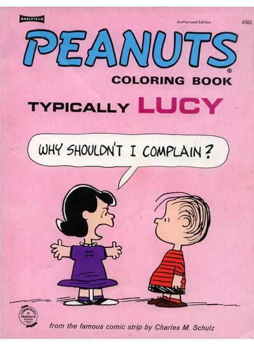 Peanuts Typically Lucy