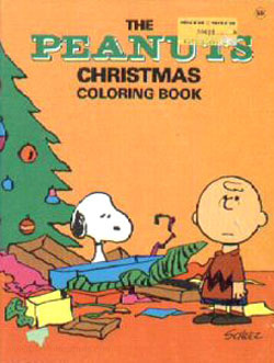 Peanuts Christmas Coloring Book