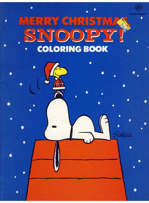 Peanuts Merry Christmas Snoopy