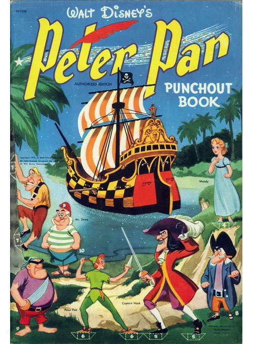 Peter Pan, Disney's Punch-Out Book