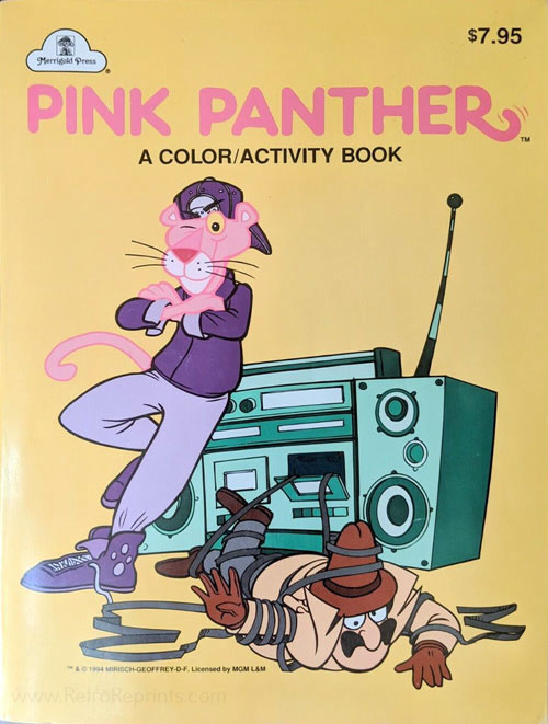 Pink Panther, The Coloring and Activity Book