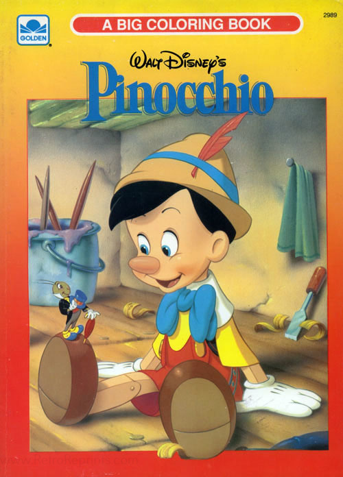 Pinocchio, Disney's Coloring Book