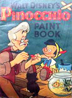 Pinocchio, Disney's Paint Book