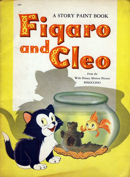Pinocchio, Disney's Figaro and Cleo