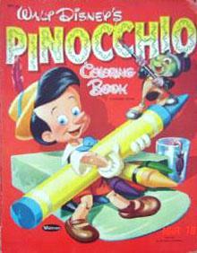 Pinocchio, Disney's Coloring Book